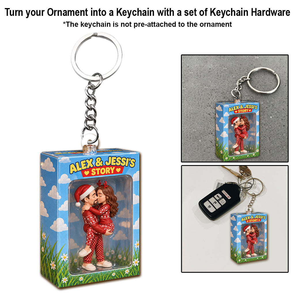 Our Story - Personalized Couple Ornament