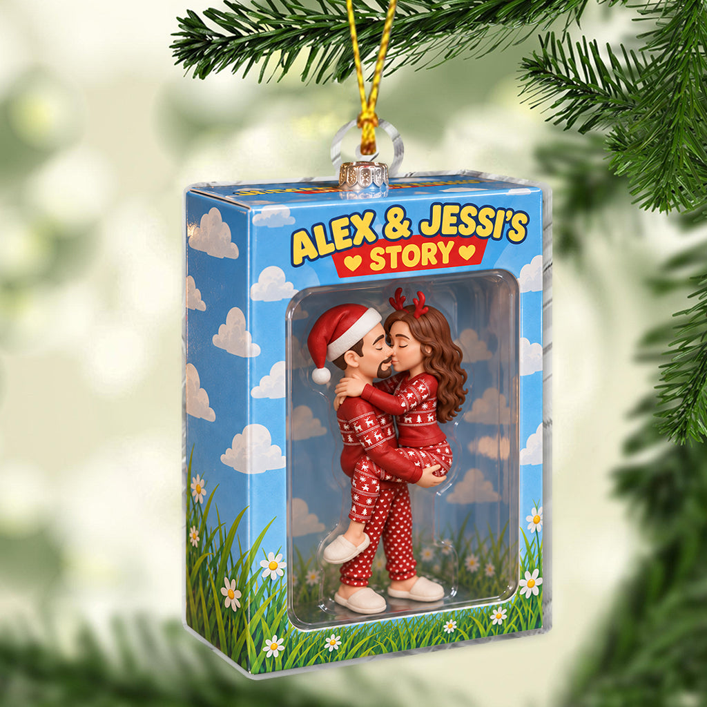 Our Story - Personalized Couple Ornament