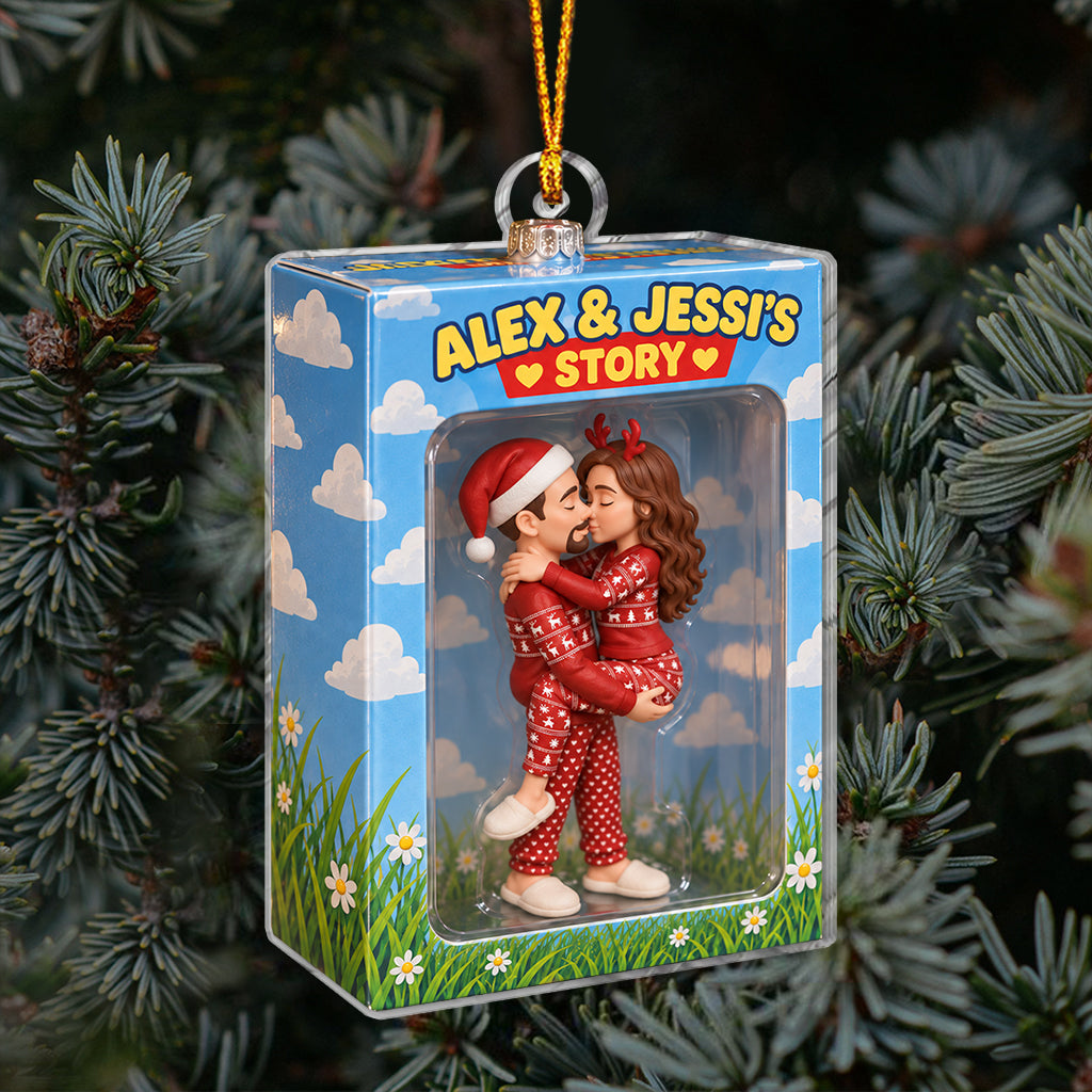 Our Story - Personalized Couple Ornament