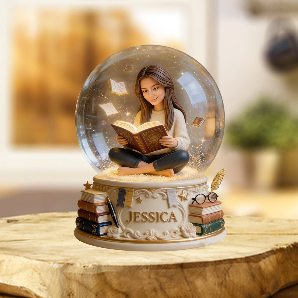 Individuell gestaltet nach Foto – Personalisierte Buchplakette aus Acryl in Sonderform