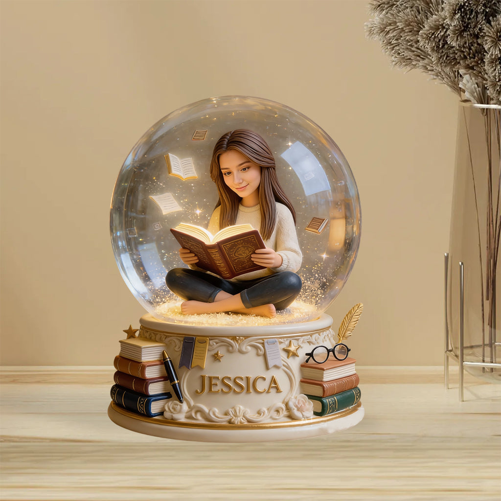 Individuell gestaltet nach Foto – Personalisierte Buchplakette aus Acryl in Sonderform