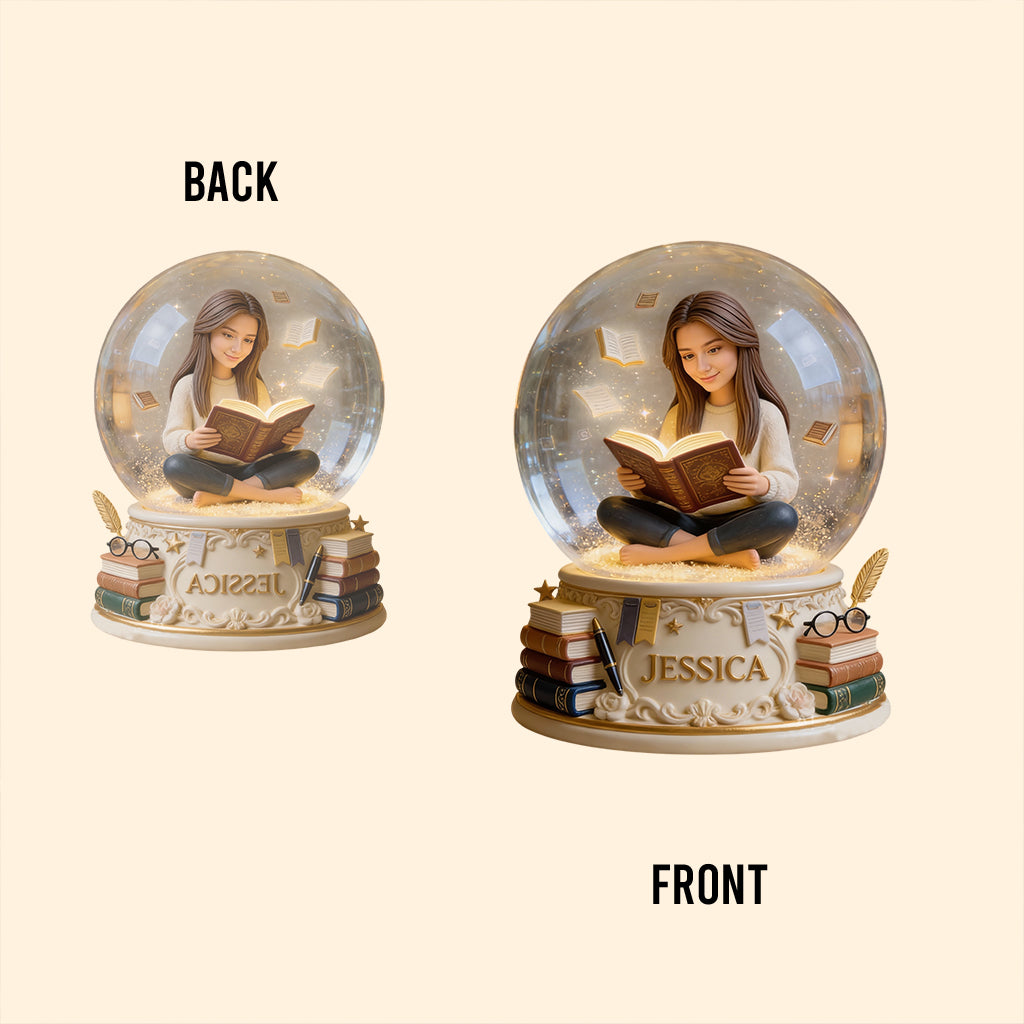 Individuell gestaltet nach Foto – Personalisierte Buchplakette aus Acryl in Sonderform