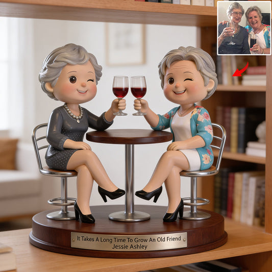 Complices - Plaque acrylique personnalisée pour meilleure amie