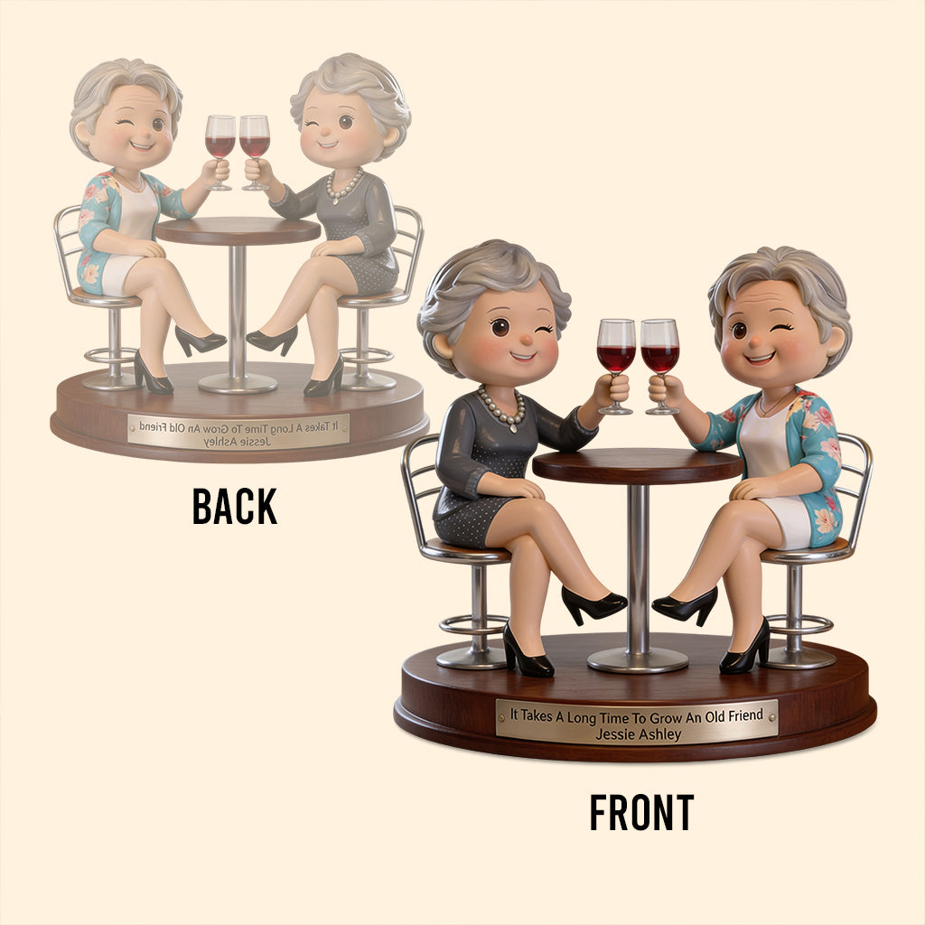 Partners In Crime - Personalized Bestie Custom Shaped Acrylic Plaque