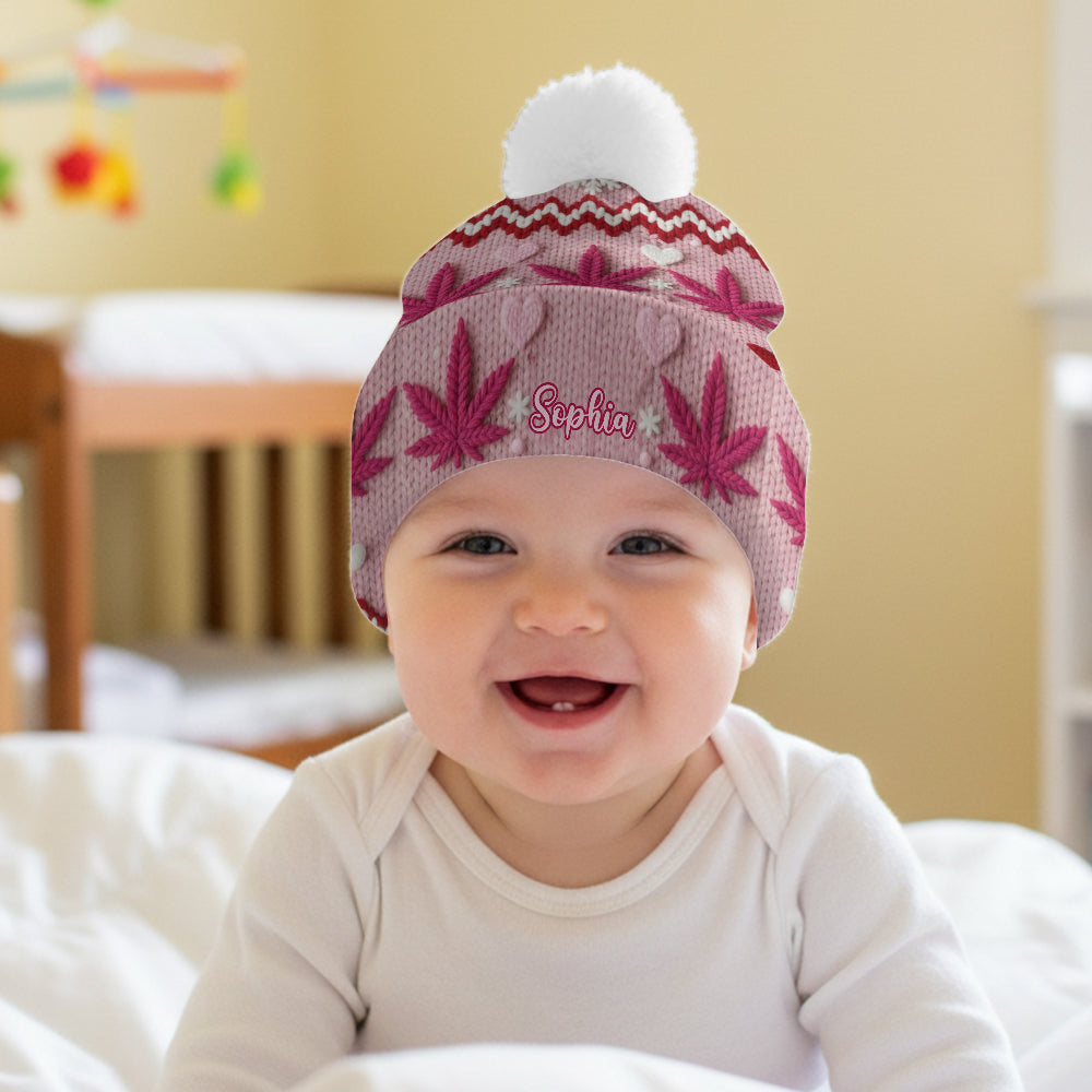 Superbe feuille - Bonnet personnalisé à motif cannabis