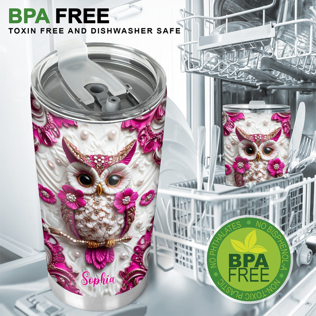 Magic Owl - Personalized Owl Tumbler