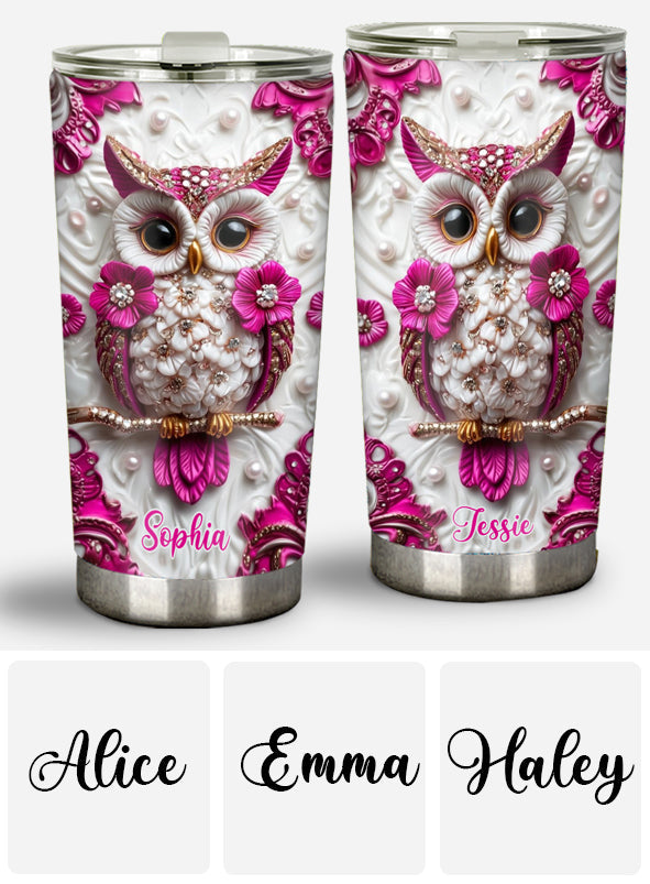 Magic Owl - Personalized Owl Tumbler