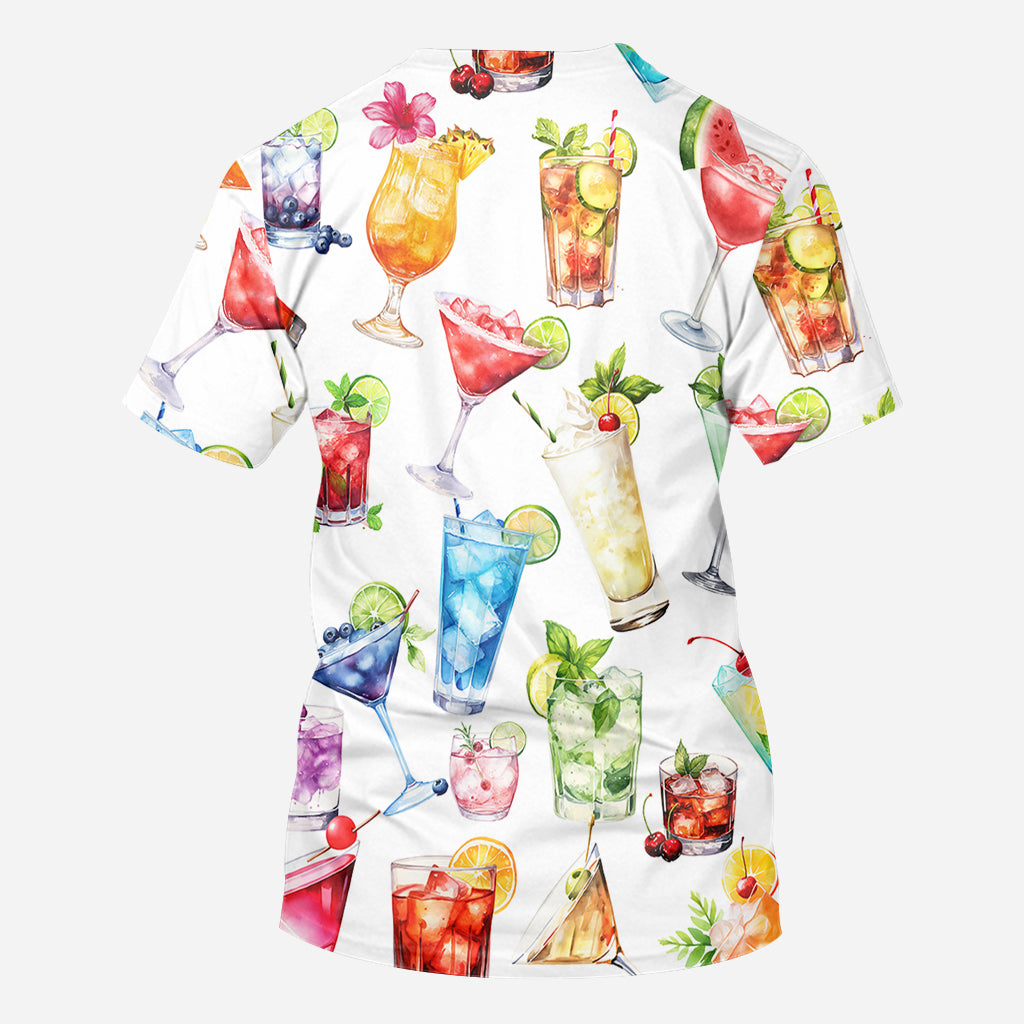 Prenons des décisions pour le service - T-shirt personnalisé inspiré des cocktails