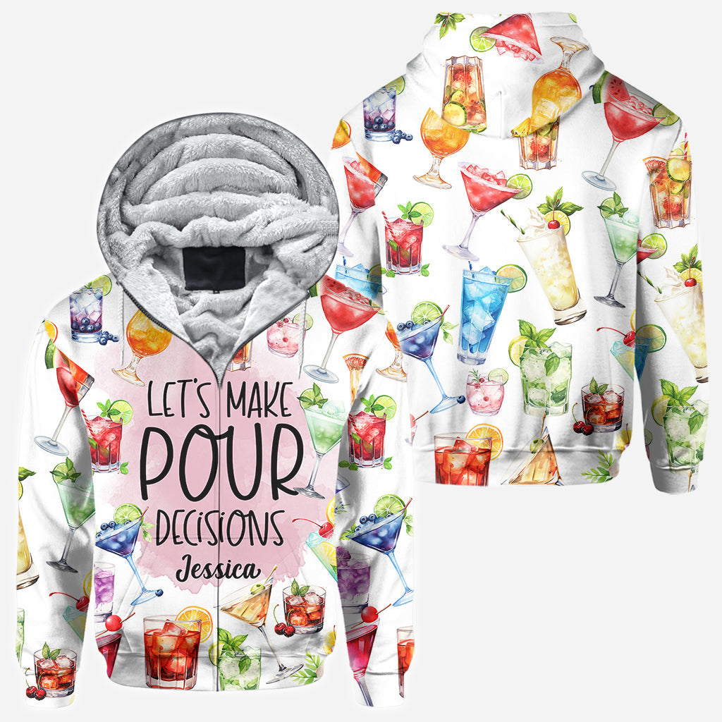 Prenons des décisions pour le service - T-shirt personnalisé inspiré des cocktails