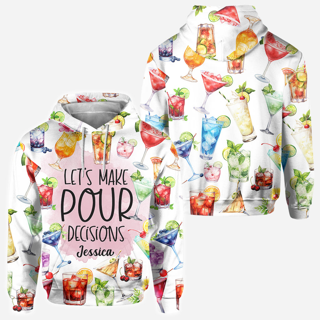 Prenons des décisions pour le service - T-shirt personnalisé inspiré des cocktails