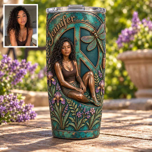 Hippie Souls - Personalisierter Hippie-Becher