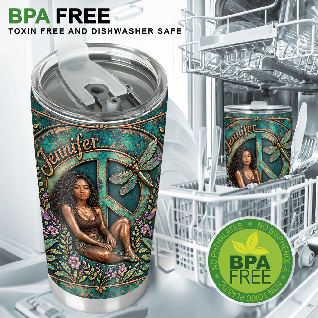 Hippie Souls - Personalized Hippie Tumbler