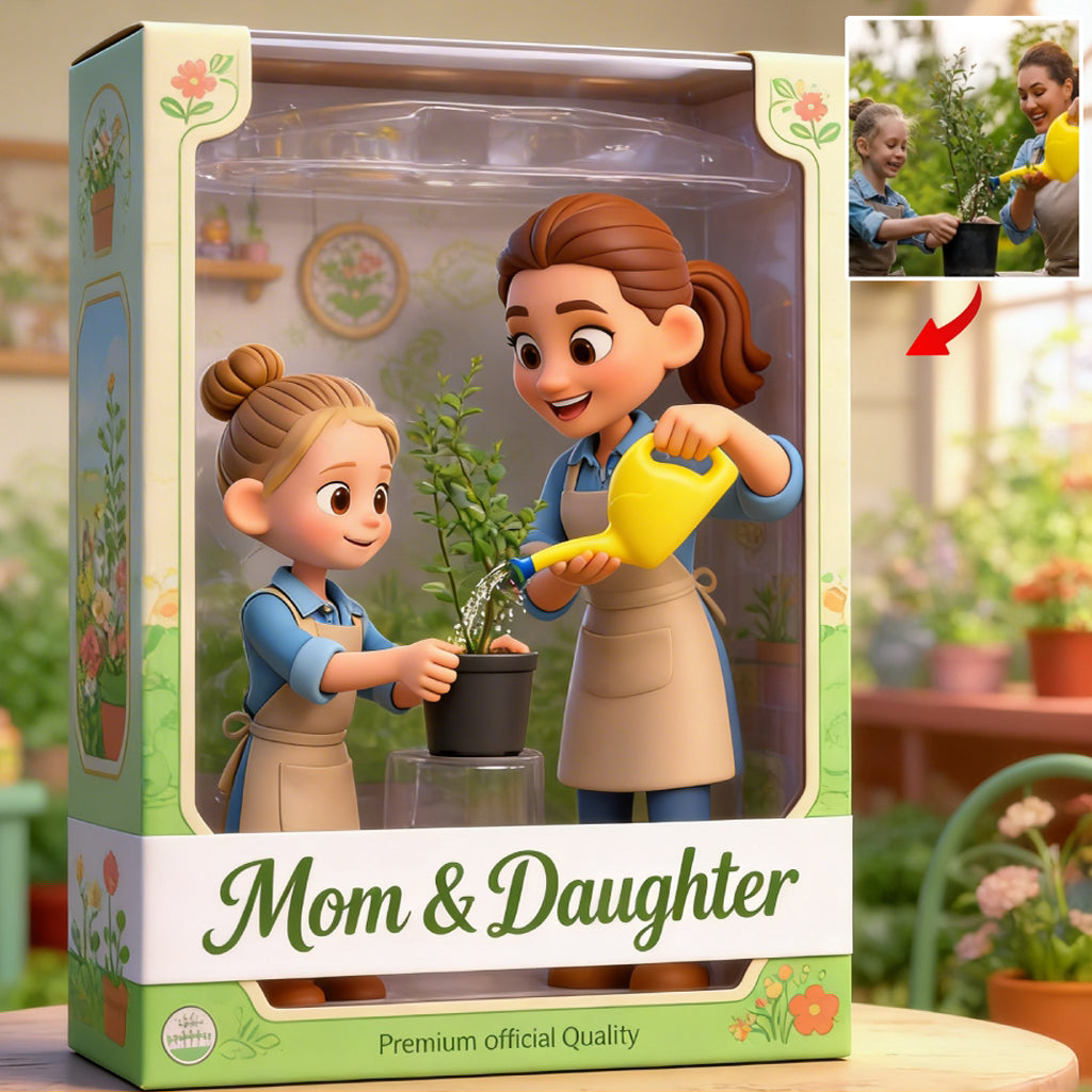 Jedes Hobby, jedes Foto – Gärtnern, Lesen, Nähen … – Personalisierte Acrylplakette in individueller Form zum Thema Gärtnern