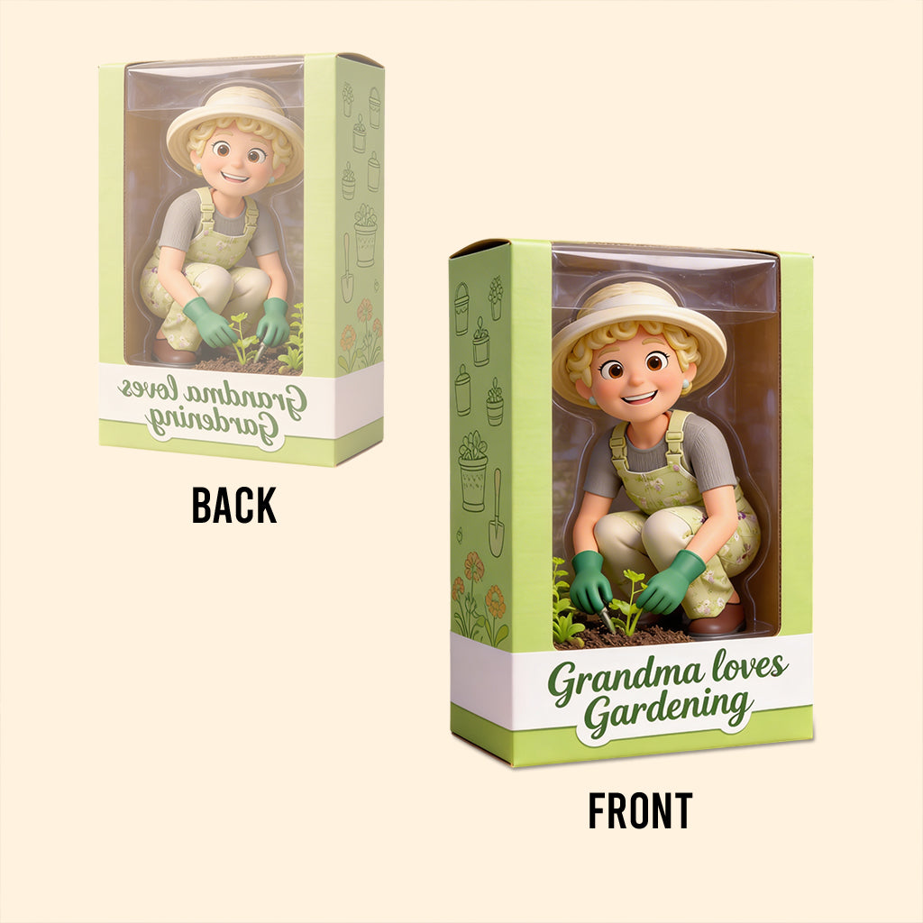 Jedes Hobby, jedes Foto – Gärtnern, Lesen, Nähen … – Personalisierte Acrylplakette in individueller Form zum Thema Gärtnern