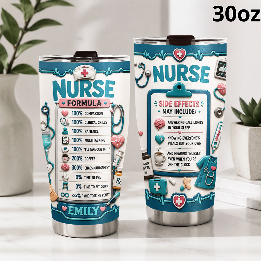 Nurse Life - Personalisierter Krankenschwester-Becher