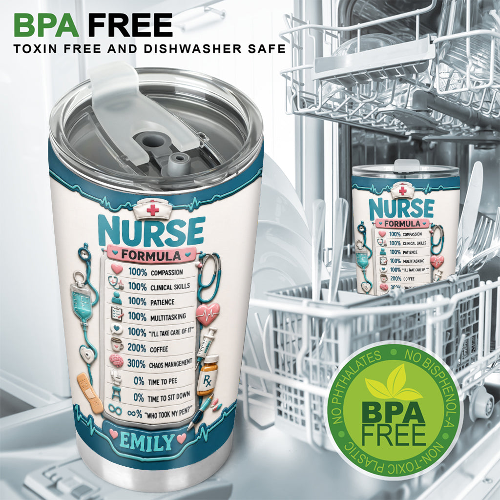Nurse Life - Personalisierter Krankenschwester-Becher