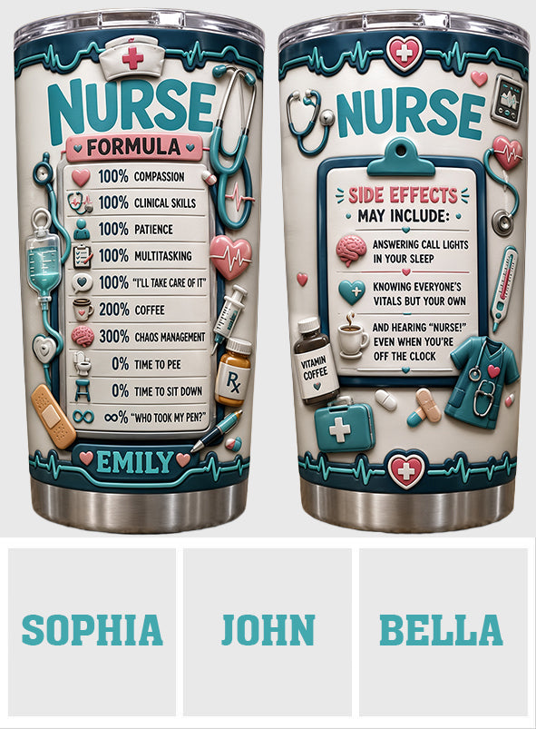 Nurse Life - Personalisierter Krankenschwester-Becher