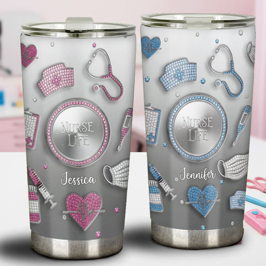 Love Nurse Life - Personalized Nurse Tumbler