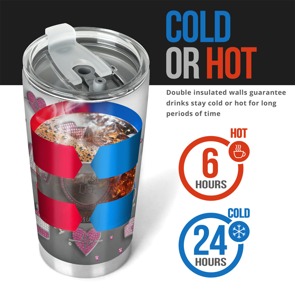 Love Nurse Life - Personalized Nurse Tumbler