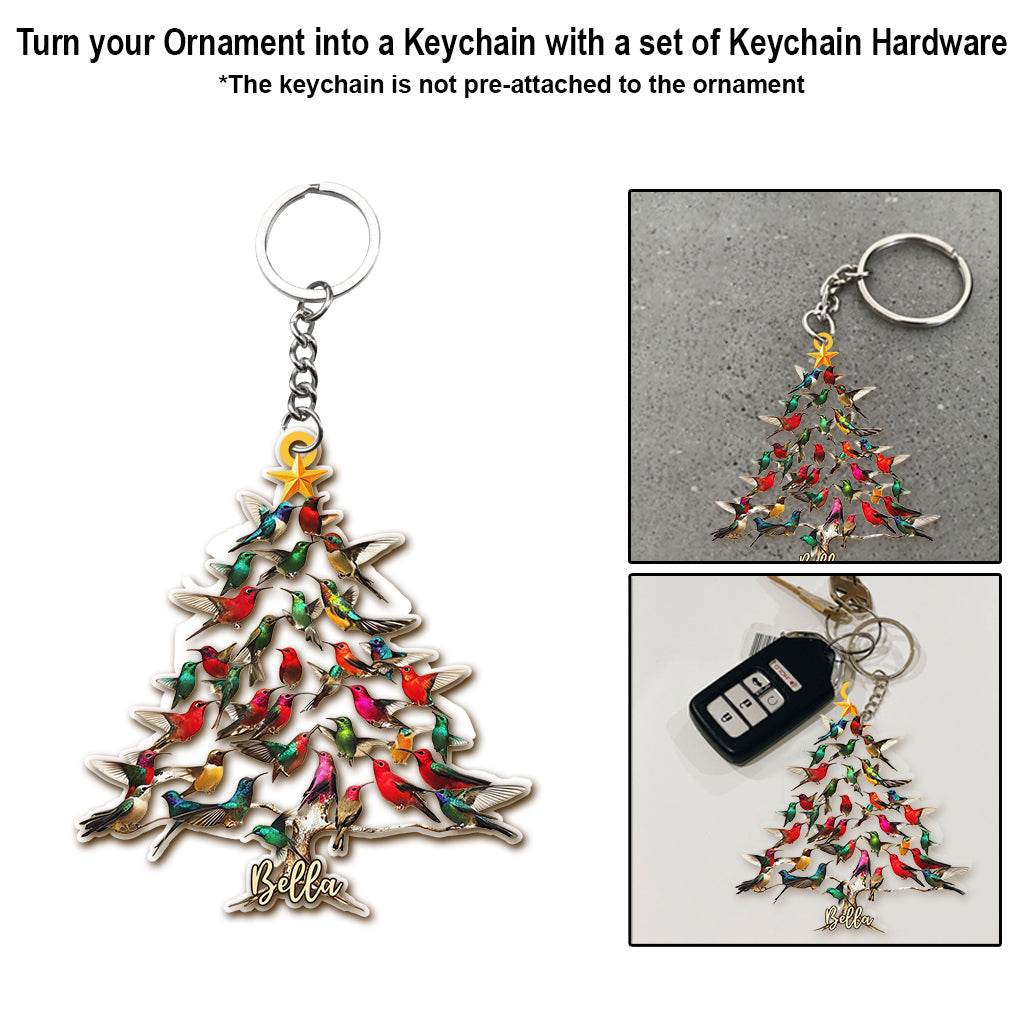 Liebes-Kolibri – Personalisierter Kolibri-Anhänger