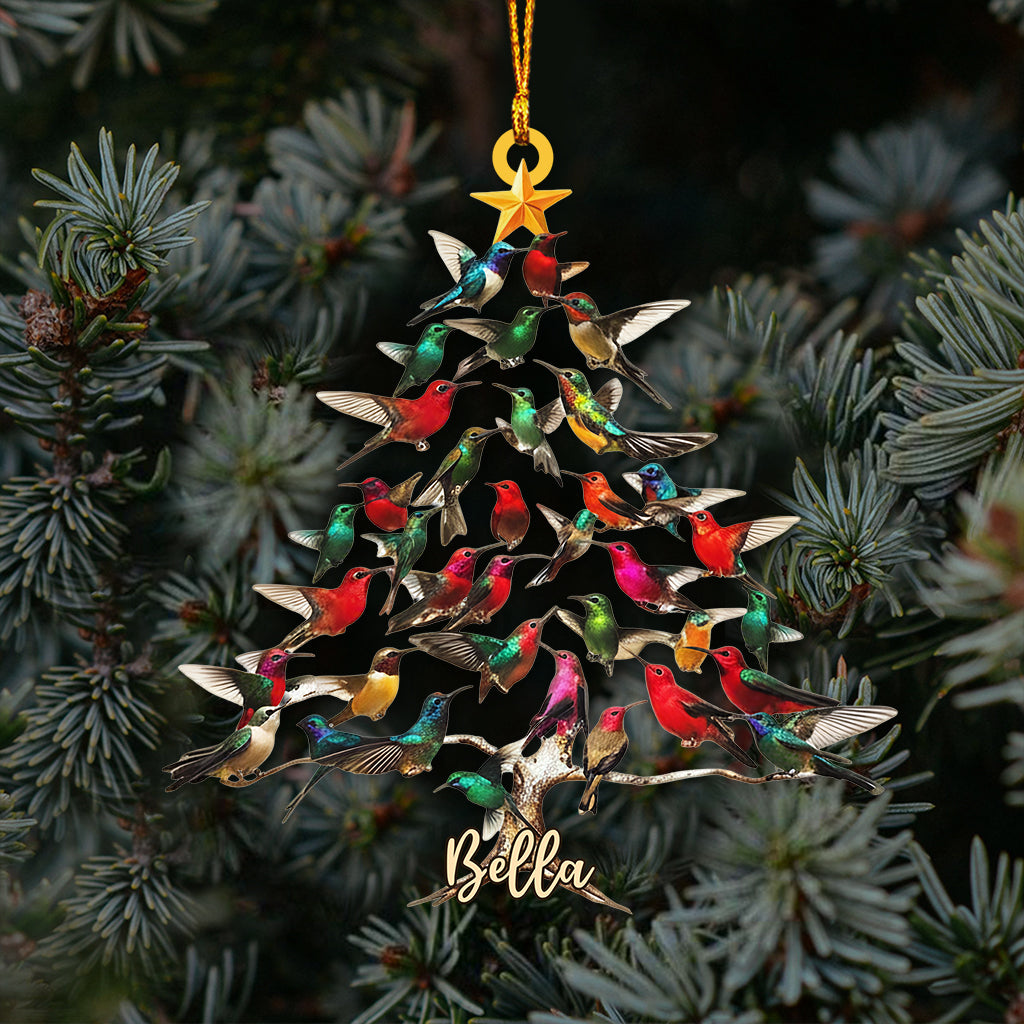 Liebes-Kolibri – Personalisierter Kolibri-Anhänger