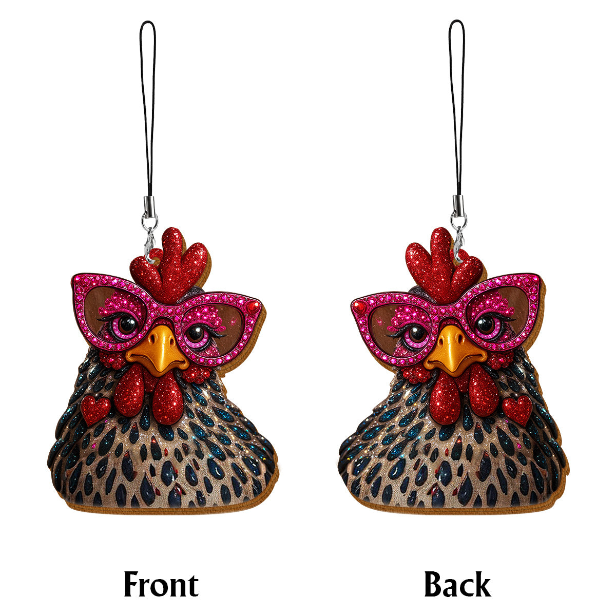 Crazy Chicken Lady - Personalized Chicken Wallet Phone Case