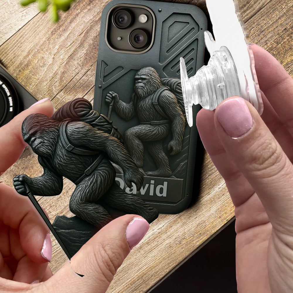 Sasquatch - Personalisierte Handyhülle mit Wandermotiv und Volldruck