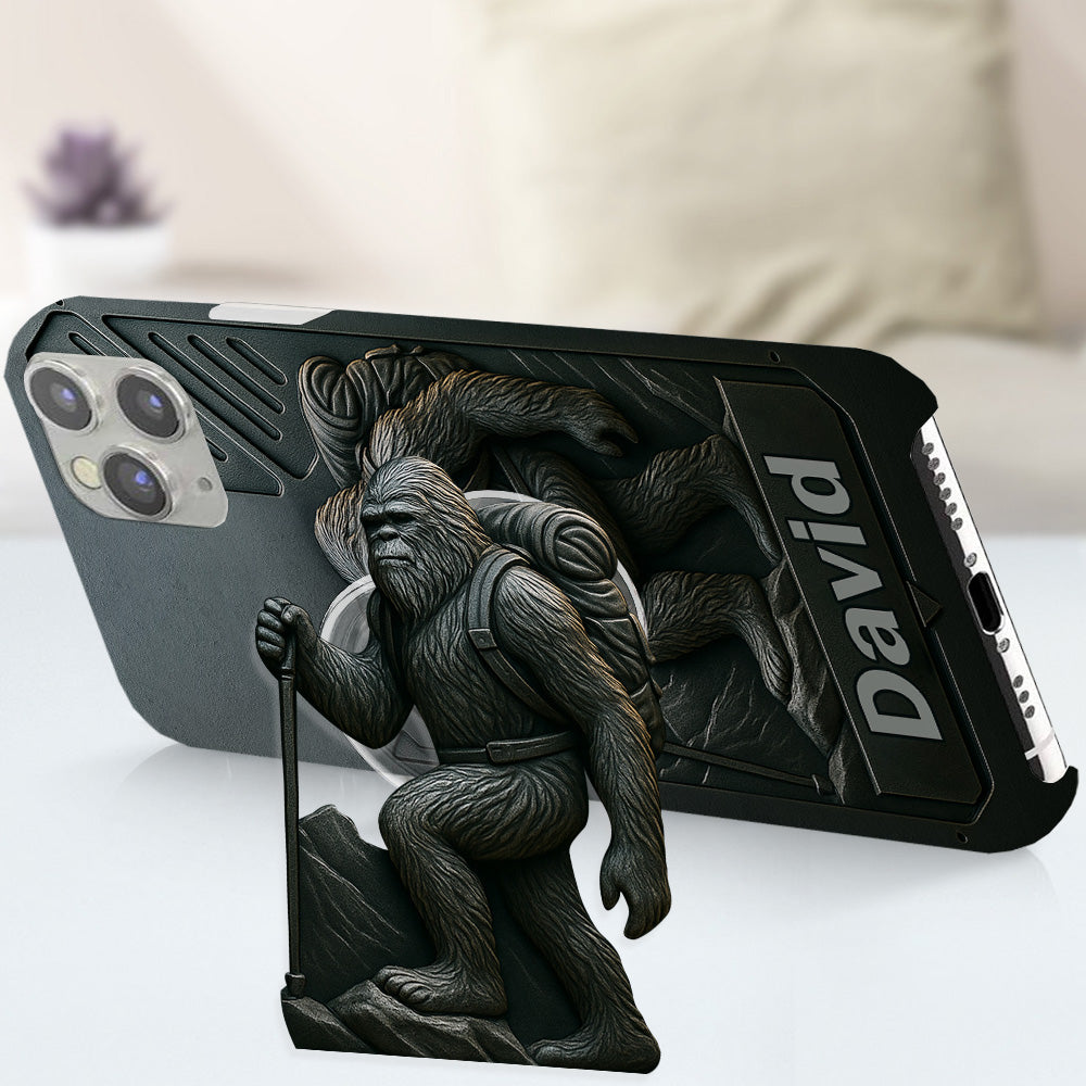 Sasquatch - Personalisierte Handyhülle mit Wandermotiv und Volldruck