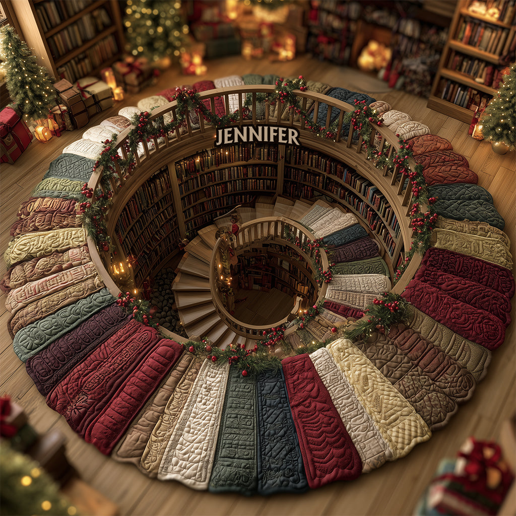 Book Lover - Personalized Book Shaped Doormat/ Rug