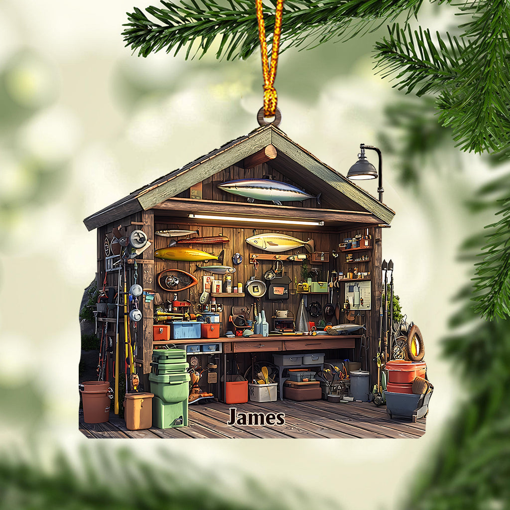 Équipement de pêche - Ornement de pêche personnalisé