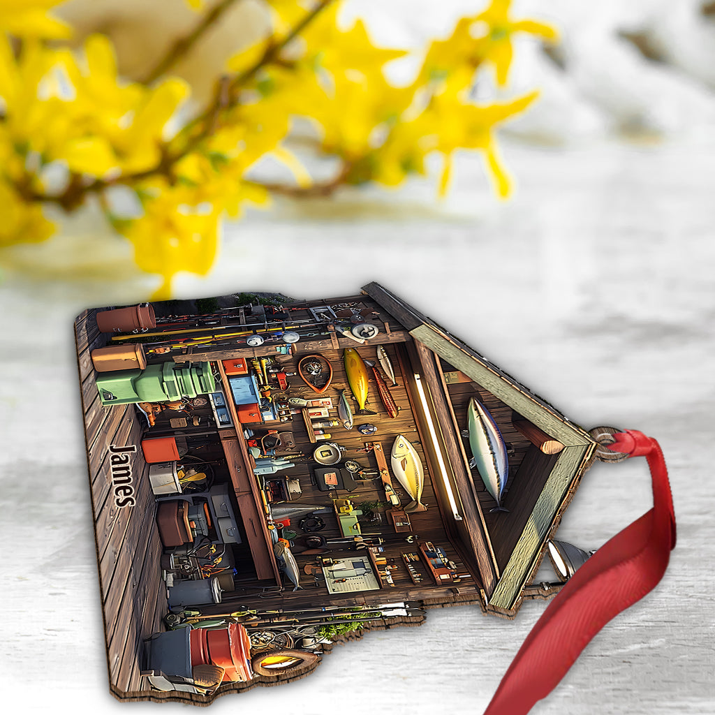 Équipement de pêche - Ornement de pêche personnalisé