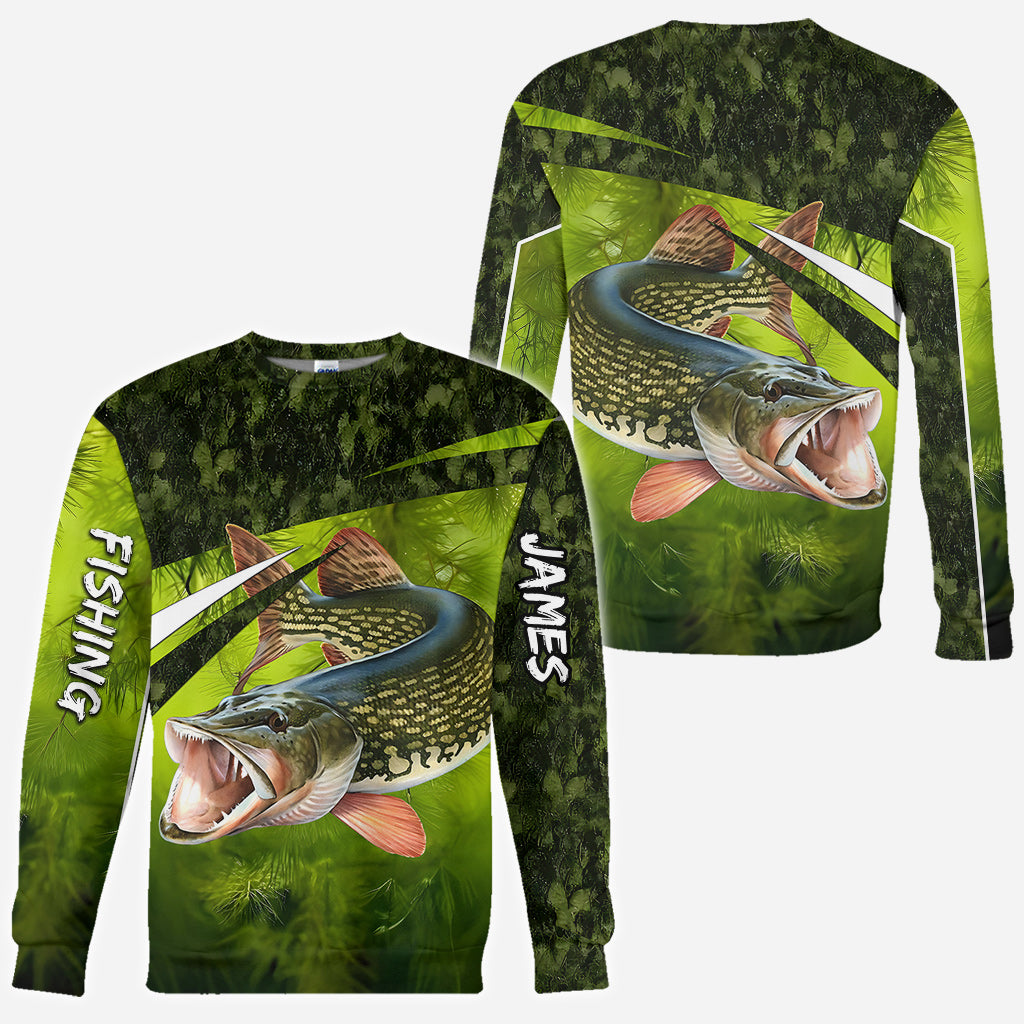 T-shirt personnalisé « J'adore la pêche »