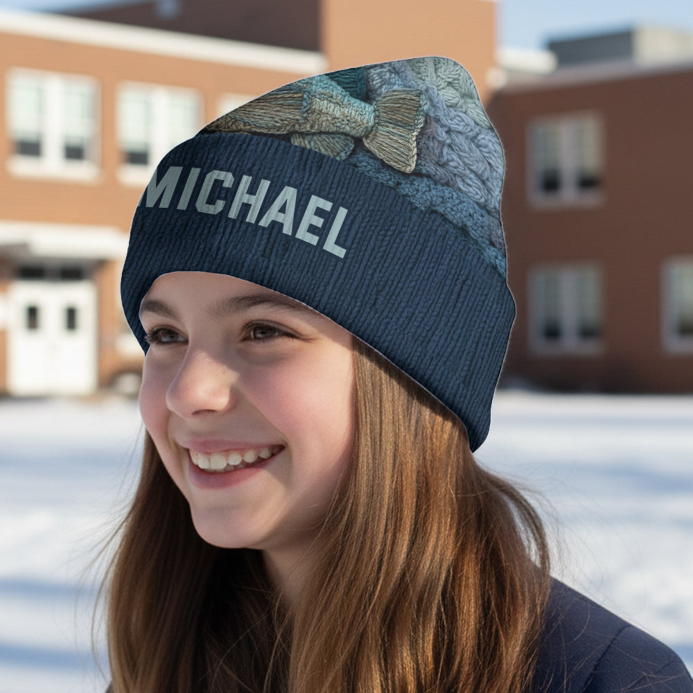 Love Fishing - Personalized Fishing Beanie Hat