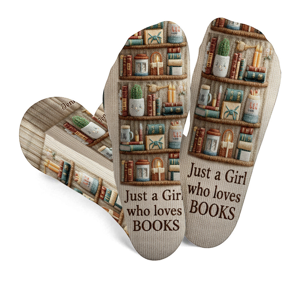 Love Reading - Personalized Book Socks