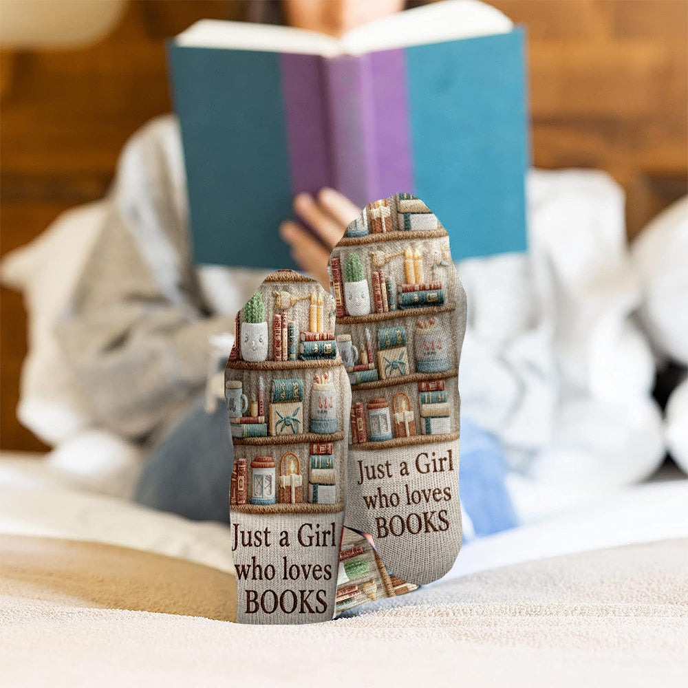 Love Reading - Personalized Book Socks