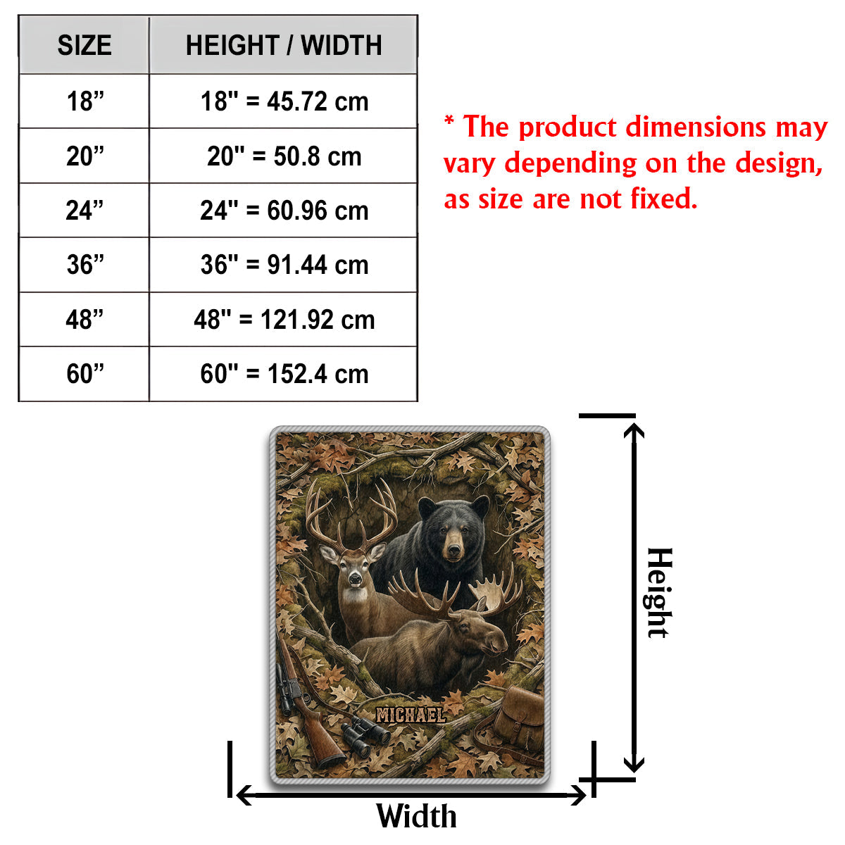 Perfect Gift For Hunting Lovers - Personalized Hunting Non-Slip Tufted Rug