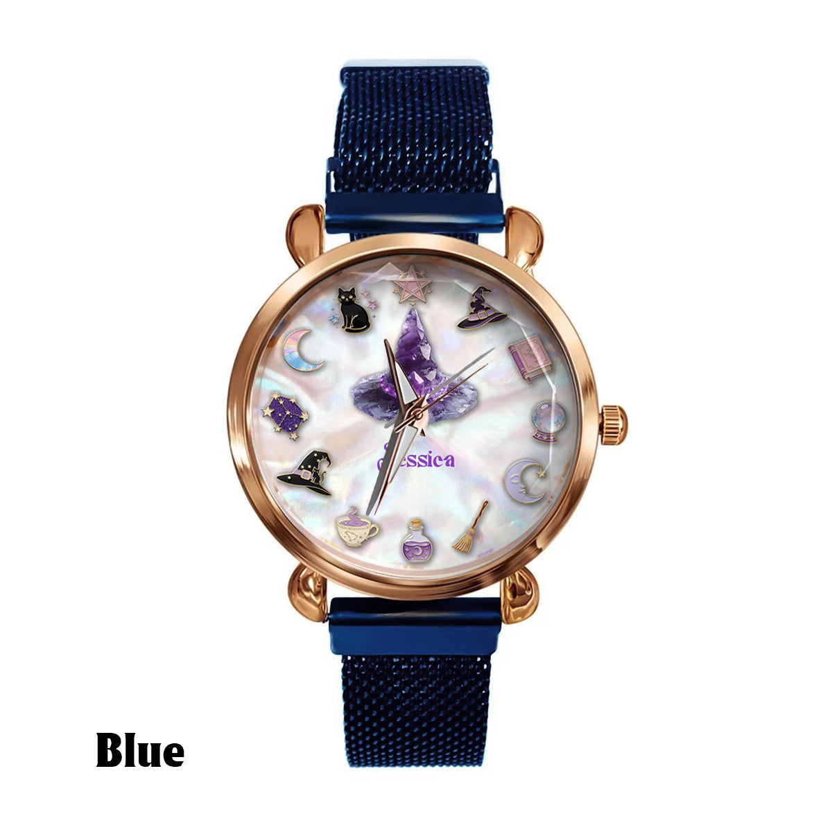 Sparkle Witch - Personalized Witch Women Hand Watch