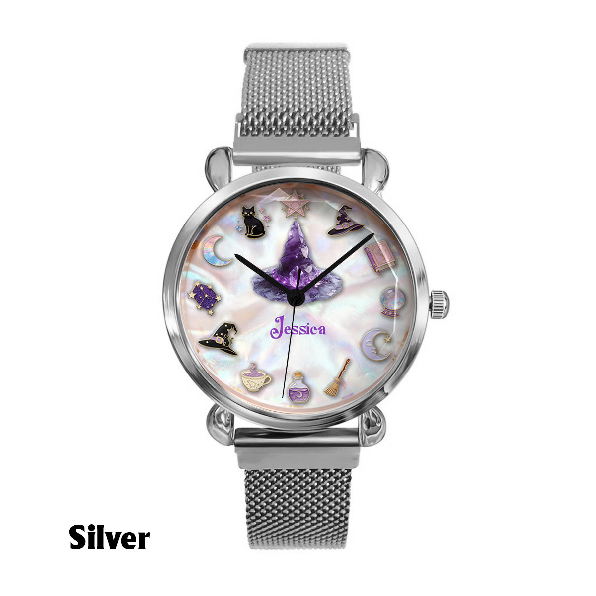 Sparkle Witch - Personalized Witch Women Hand Watch