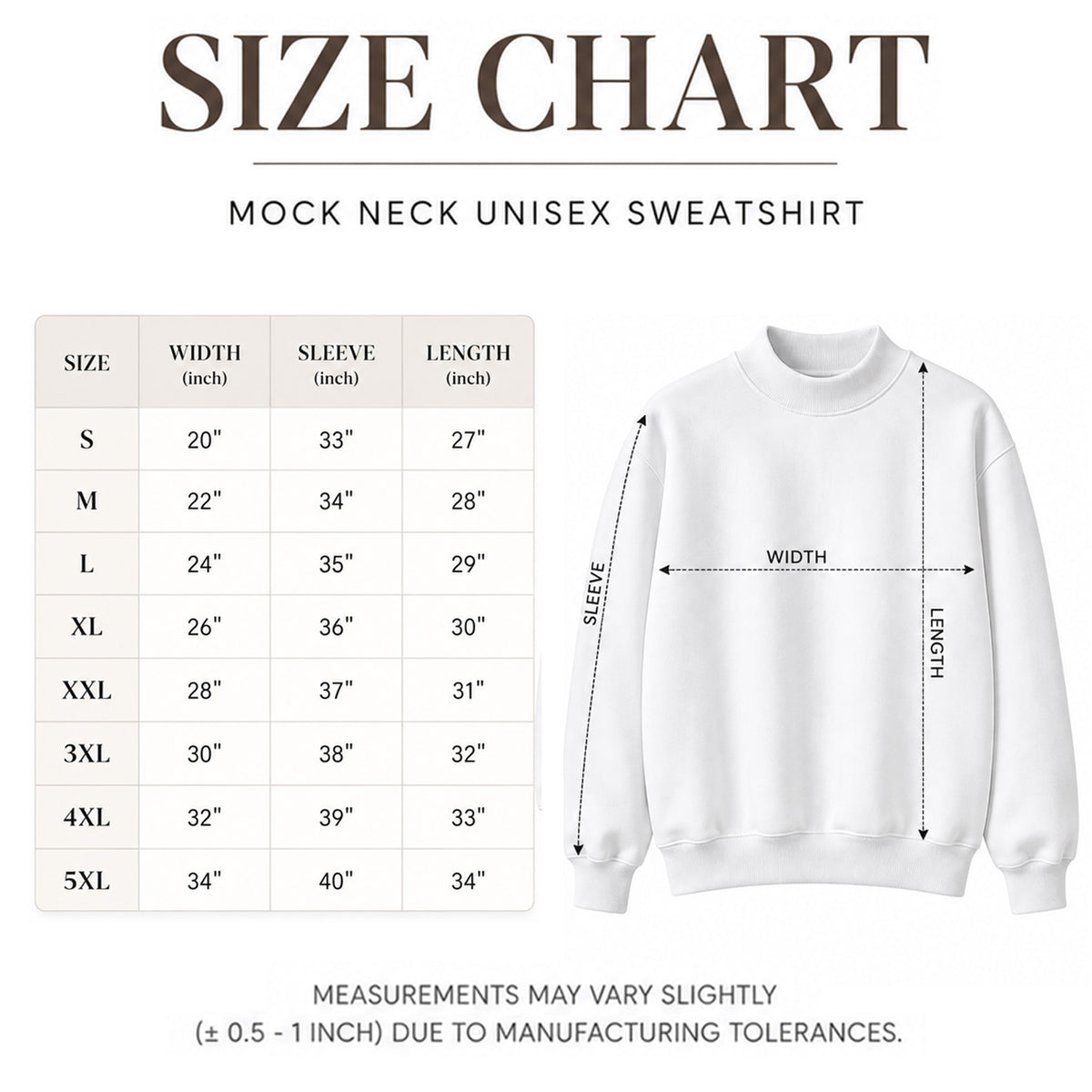 Funny Winter Pet Outfit - Personalized Dog Mock Neck Sweatshirt