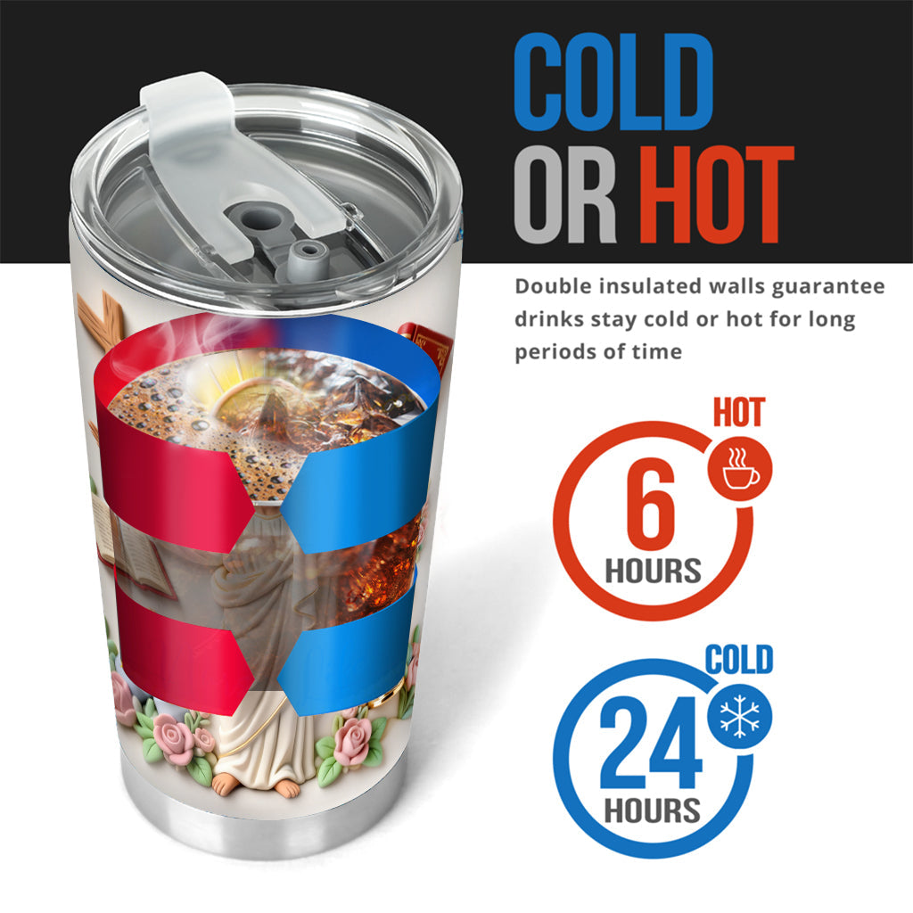 La foi plutôt que la peur - Gobelet chrétien personnalisé