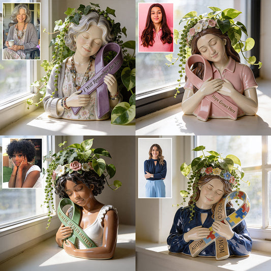 Medical Awareness - Personalized Autism Awareness Acrylic Pot