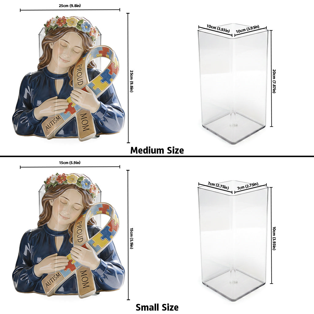 Medical Awareness - Personalized Autism Awareness Acrylic Pot