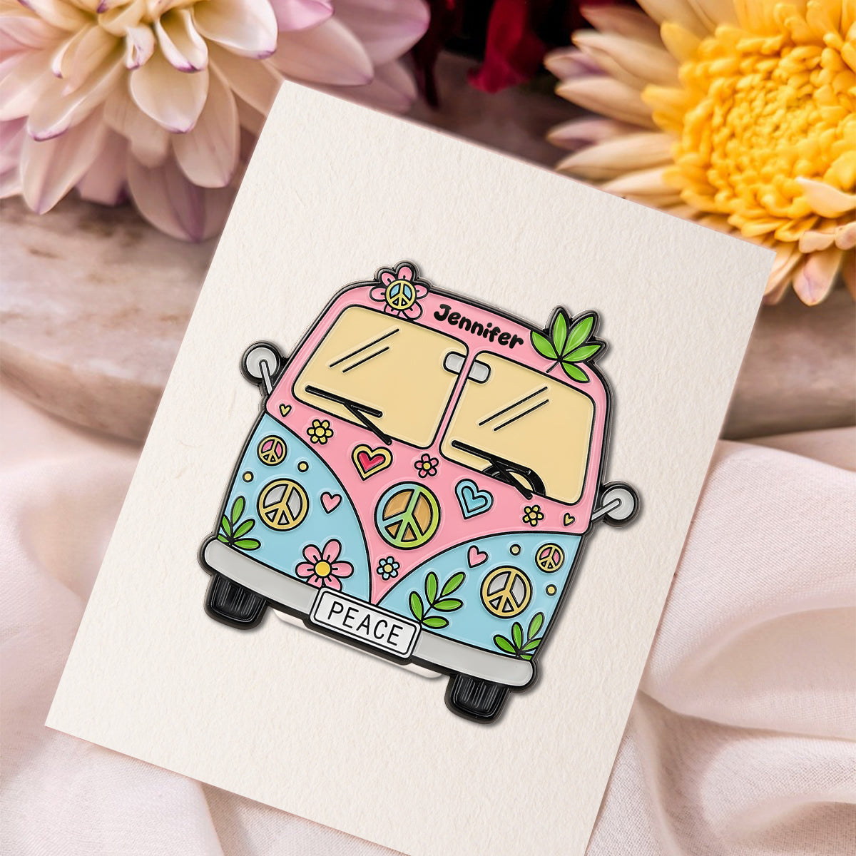 Hippie Soul - Personalized Hippie Pin