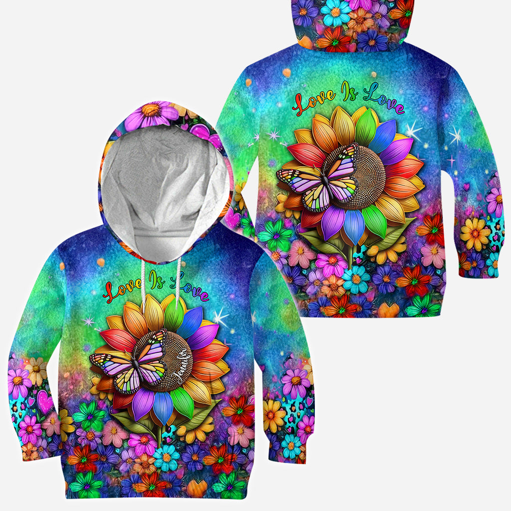 Liebe ist Liebe – Personalisiertes LGBT-Unterstützungs-Shirt