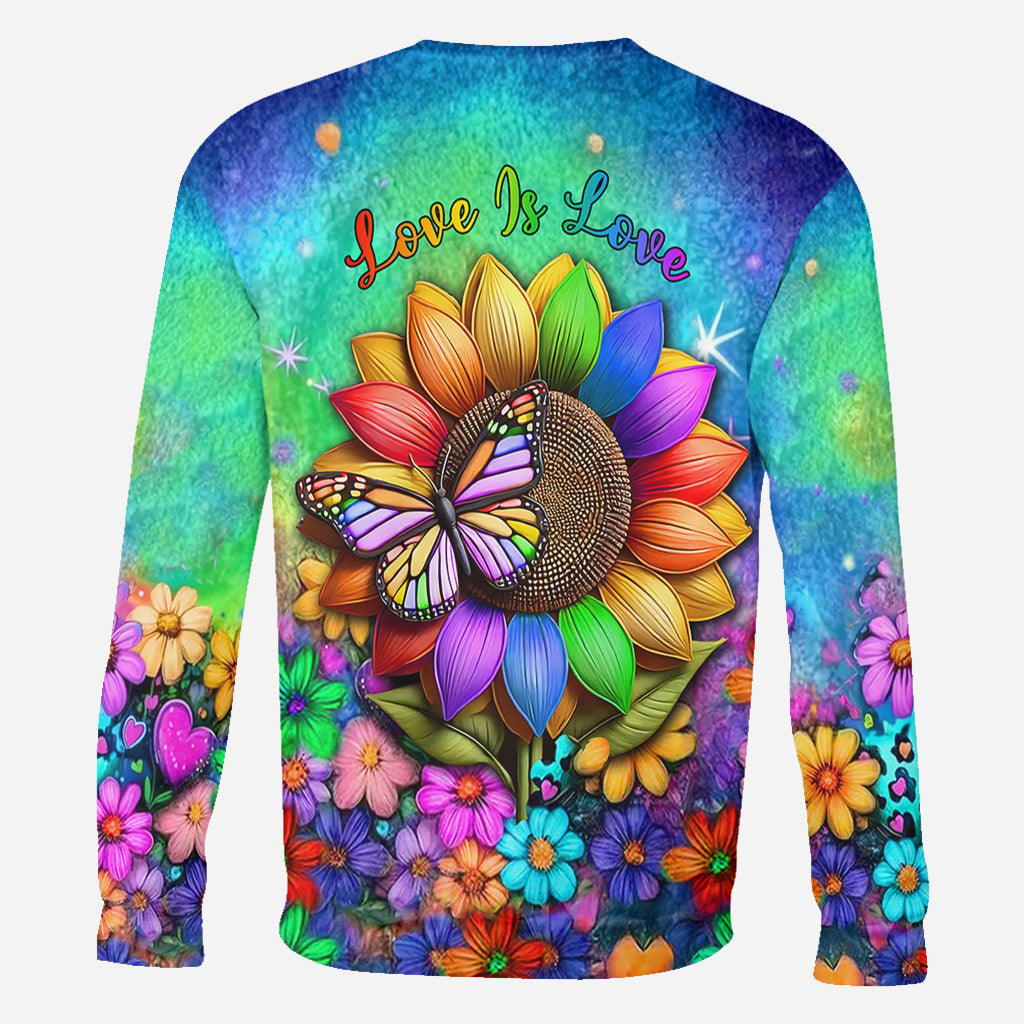 Liebe ist Liebe – Personalisiertes LGBT-Unterstützungs-Shirt