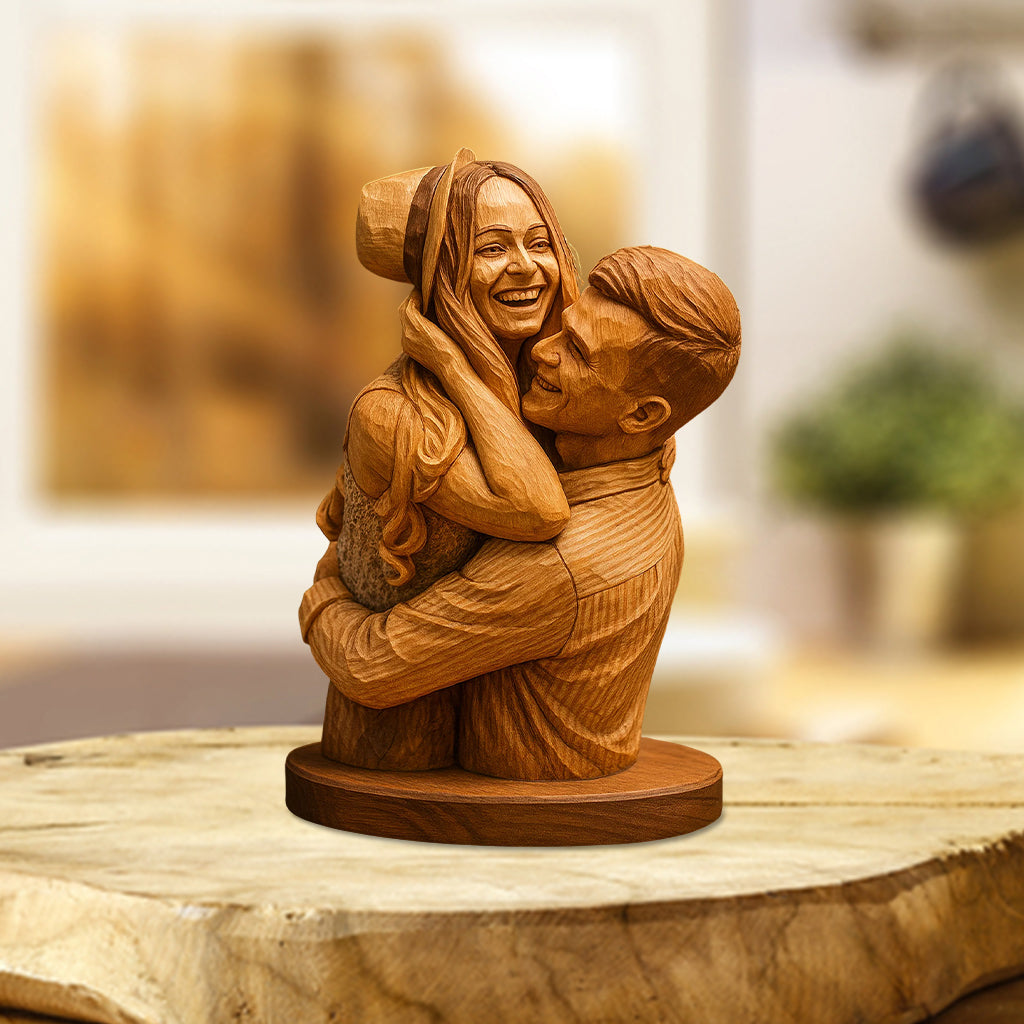 I Love You - Personalized Couple Custom Shaped Acrylic Plaque