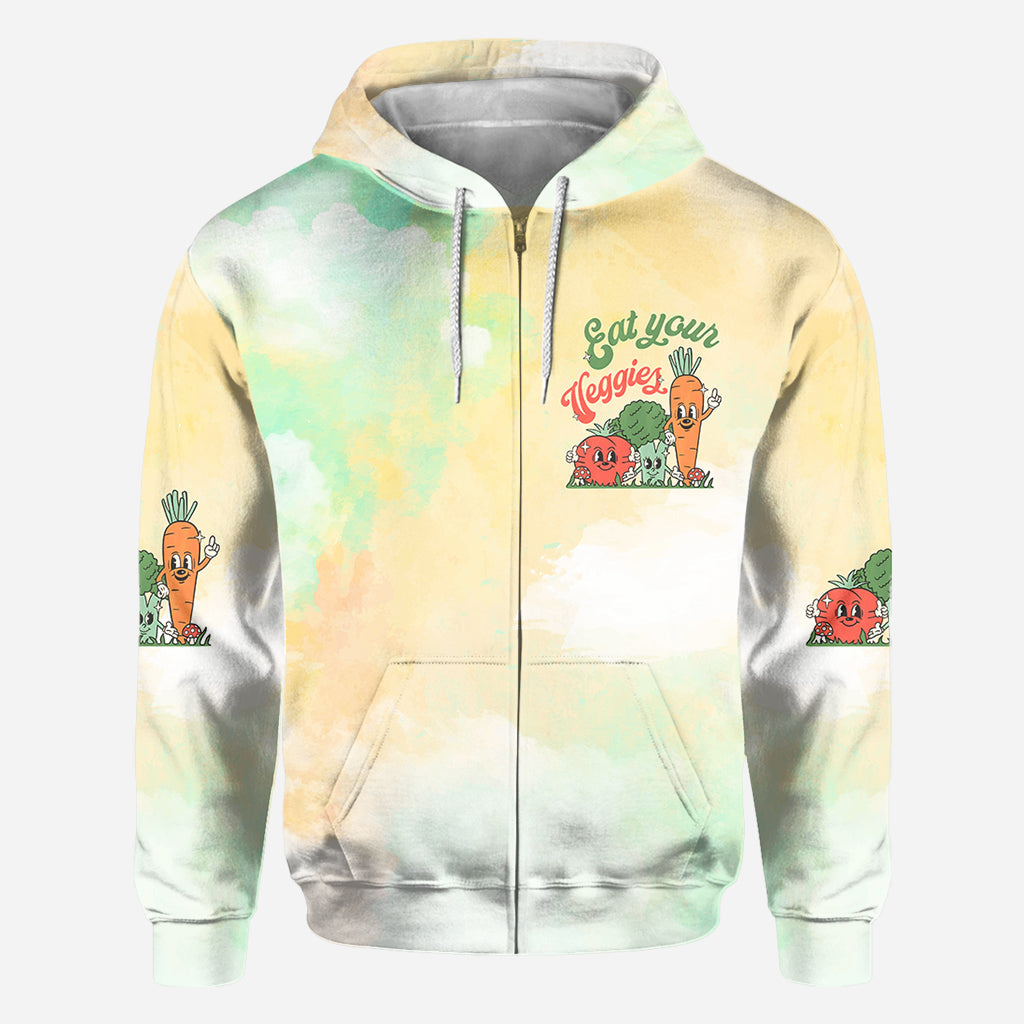 Mangez vos légumes - T-shirt personnalisé « Veganisme intégral »