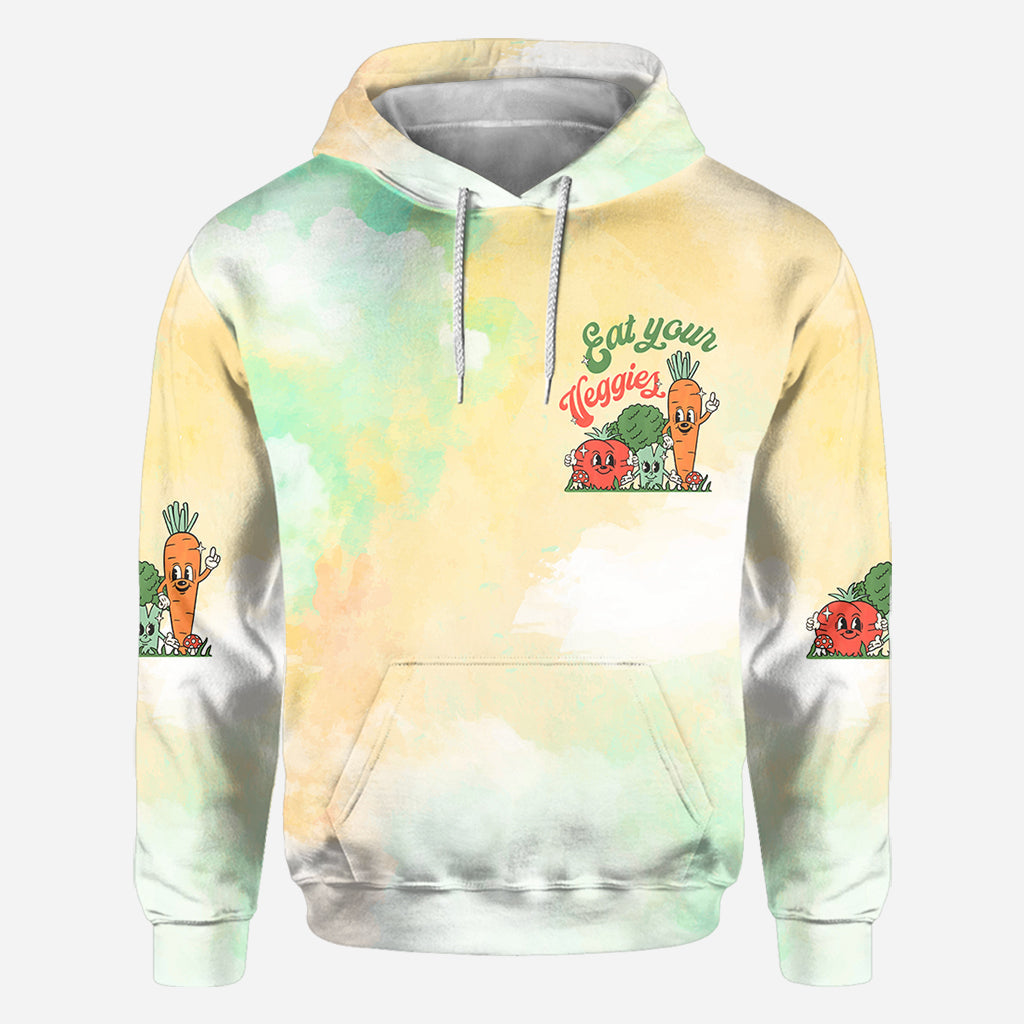 Mangez vos légumes - T-shirt personnalisé « Veganisme intégral »