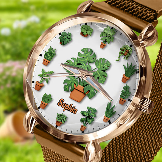 I Do Need All These Plants - Personalized Gardening Women Hand Watch