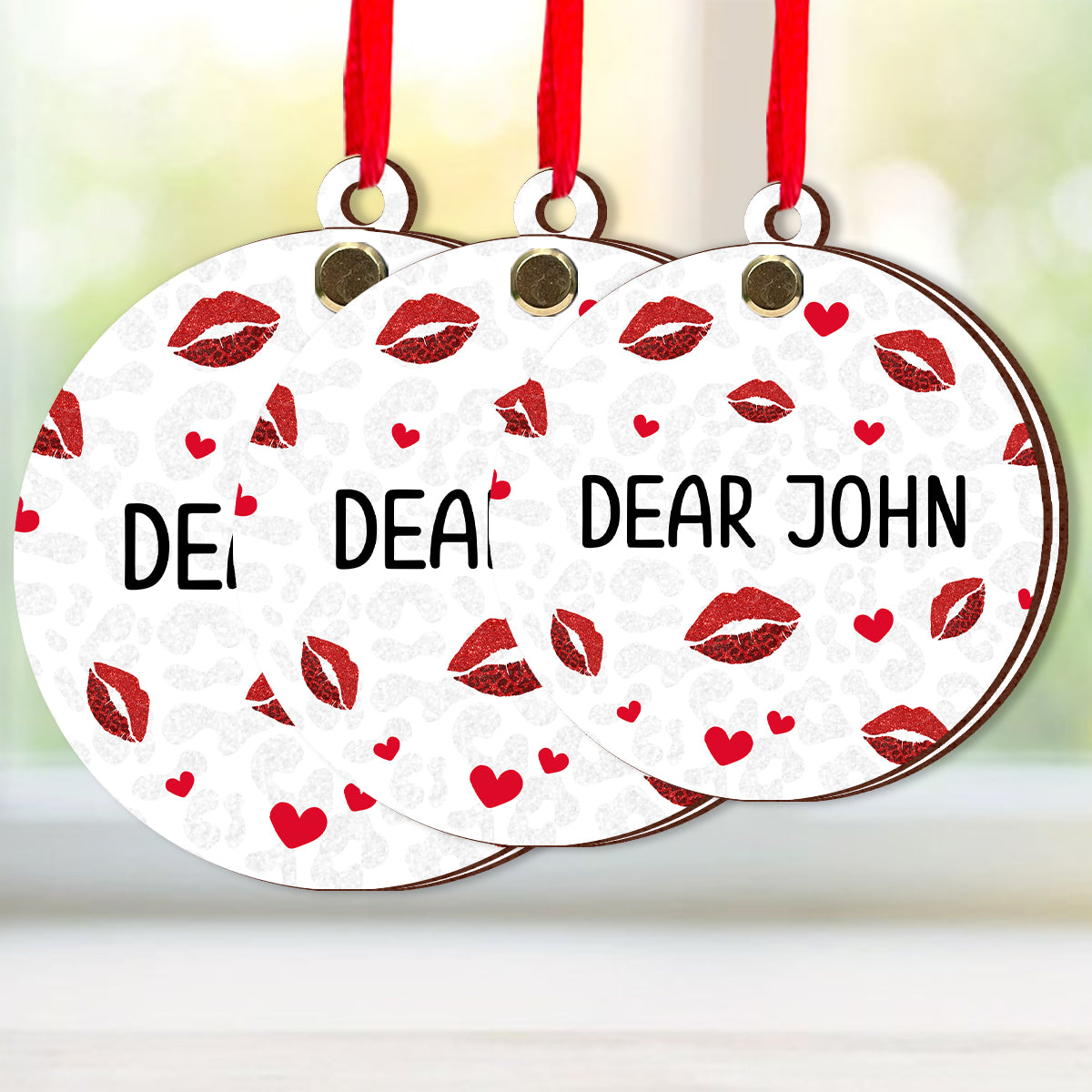 Surprise Gift For Him - Personalized Couple Flip Ornament